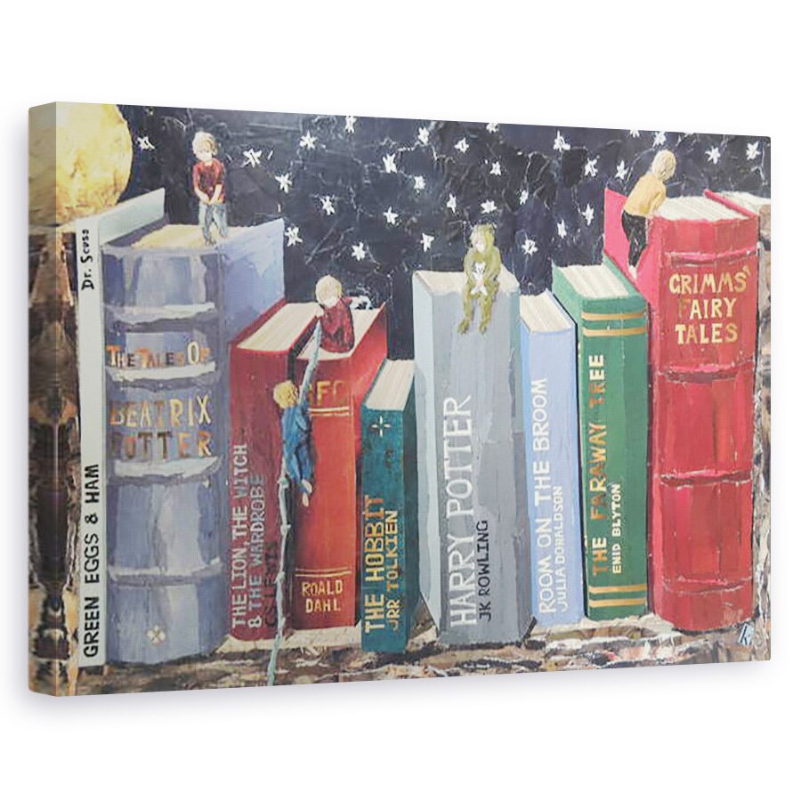 Tablou canvas - Kirstie Adamson - Story Time, 40 x 60 cm