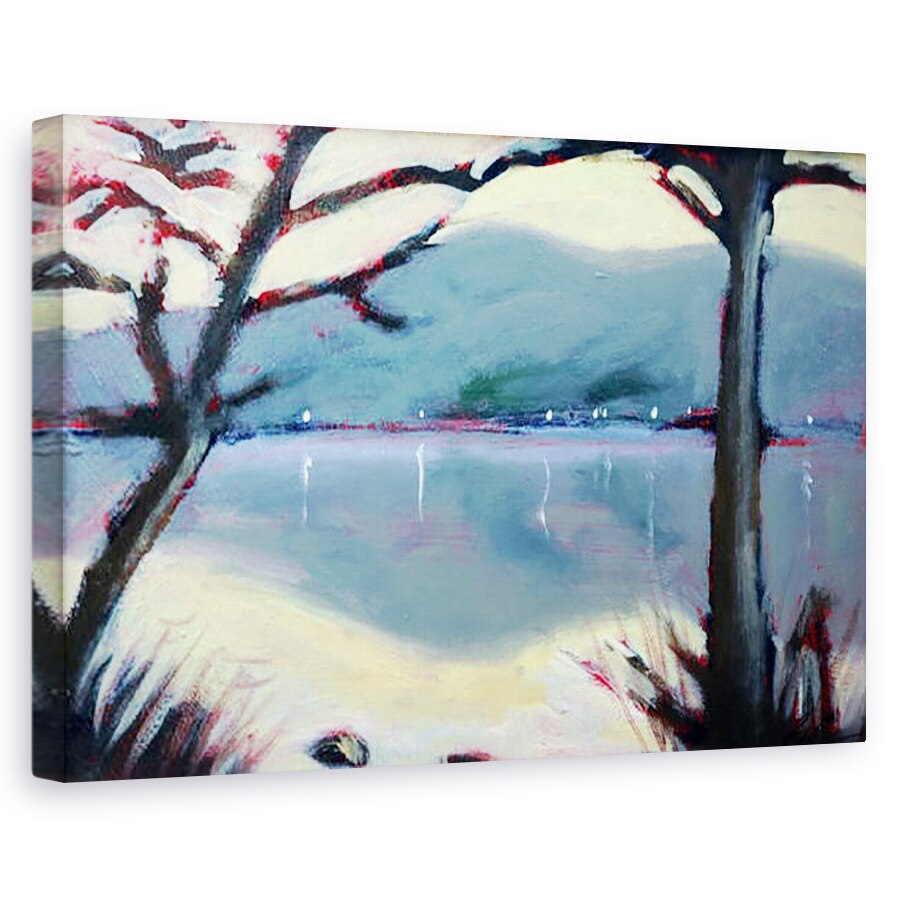 Tablou canvas - Paul Powis - Lacul Nocturne, 40 x 60 cm