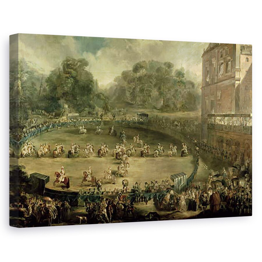 Tablou canvas - Luis Paret y Alcazar - Parada Regala, 80 x 120cm