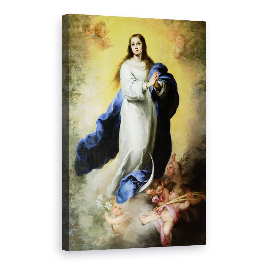 Tablou canvas - Bartolome Esteban Murillo - Conceptia Imaculata, 40 x 60 cm