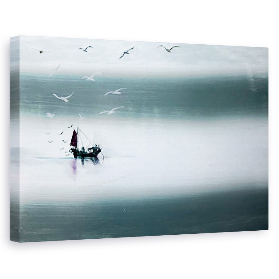 Tablou canvas - Paul Powis - Pescuit de noapte, 60 x 90 cm