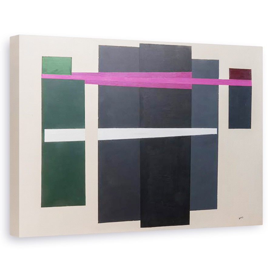 Tablou canvas - Guilherme Pontes - Executarea suprematista a lui Maximilian, 80 x 120cm