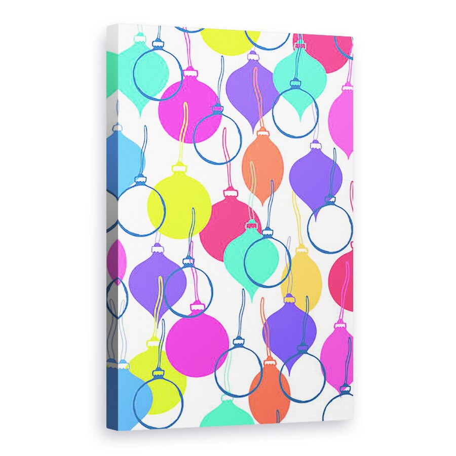 Tablou canvas - Louisa Hereford - Fun Baubles, 2017, 60 x 90 cm