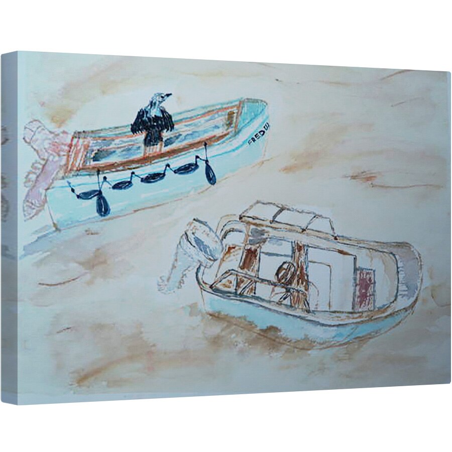 Tablou canvas - Cosima Duggal - Barci Dartmouth, 40 x 60 cm