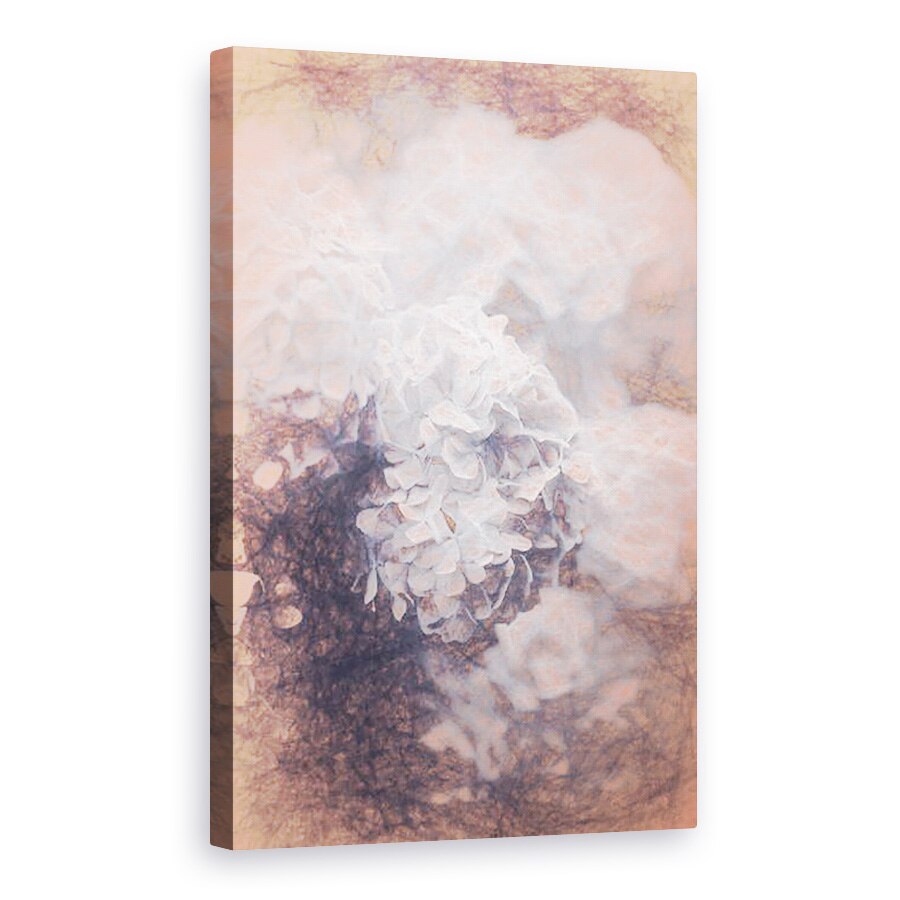 Tablou canvas - Helen White - Hyrangeas pastelate, 2018, 80 x 120cm