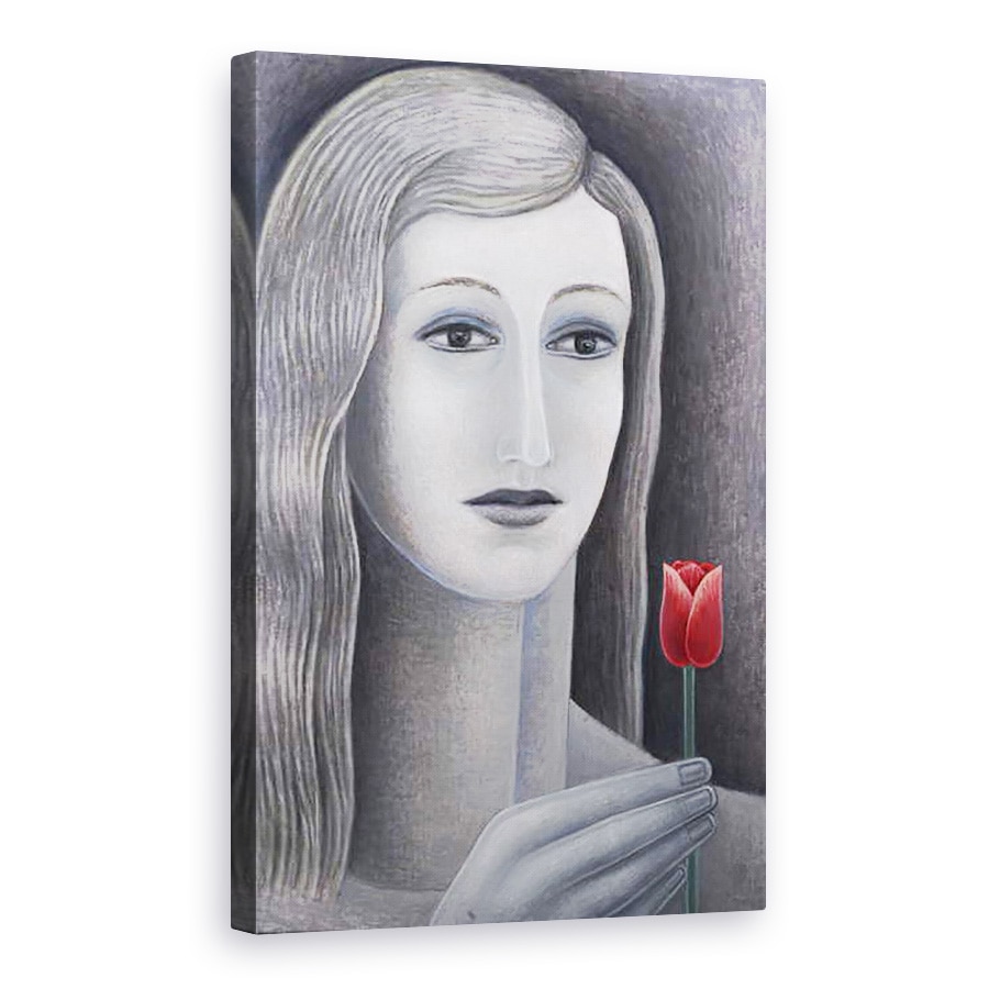 Tablou canvas - Ruth Addinall - Fata cu Lalea, 60 x 90 cm