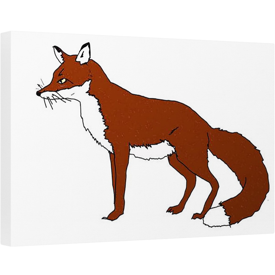 Tablou canvas - Sarah Thompson-Engels - Vulpi, 2018, 60 x 90 cm