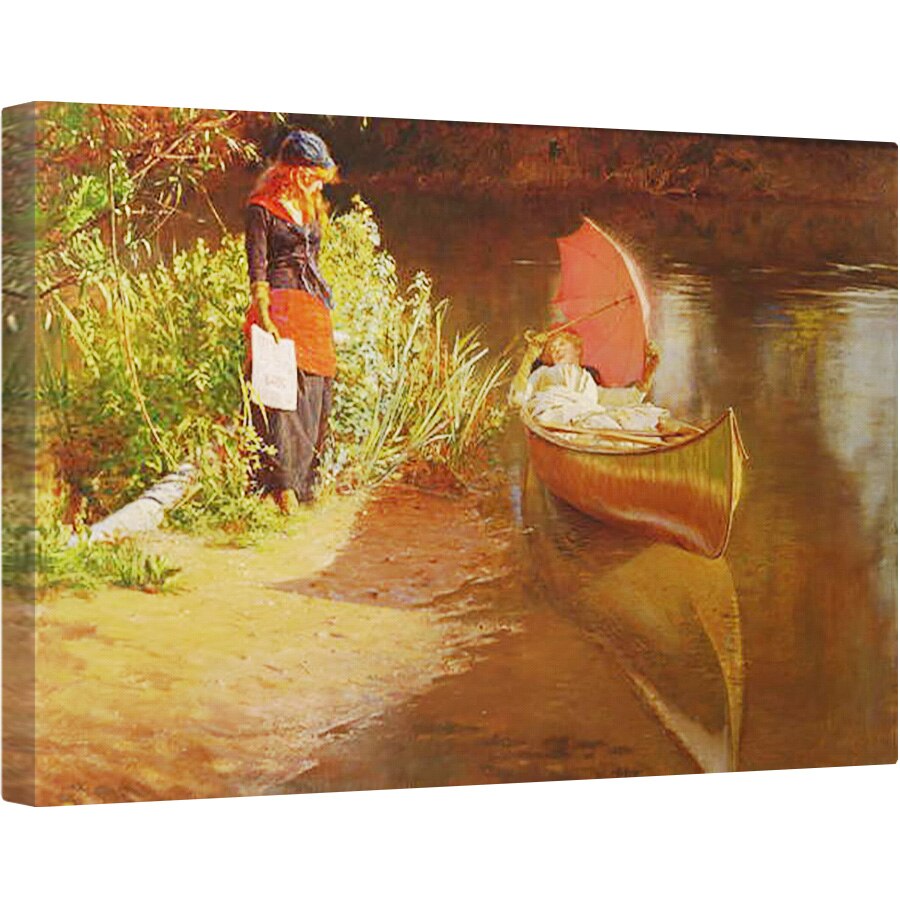 Tablou canvas - Edward John Gregory - Marooned, 80 x 120cm