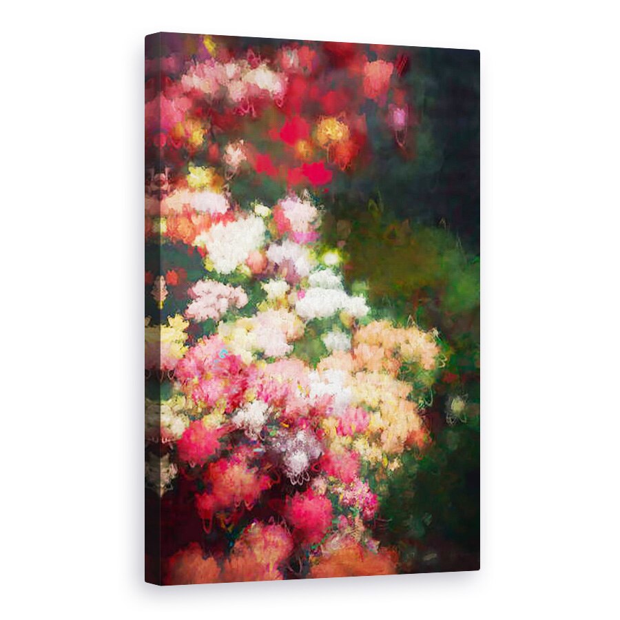 Tablou canvas - Helen White - Frontiera cu flori, 2018, 80 x 120cm