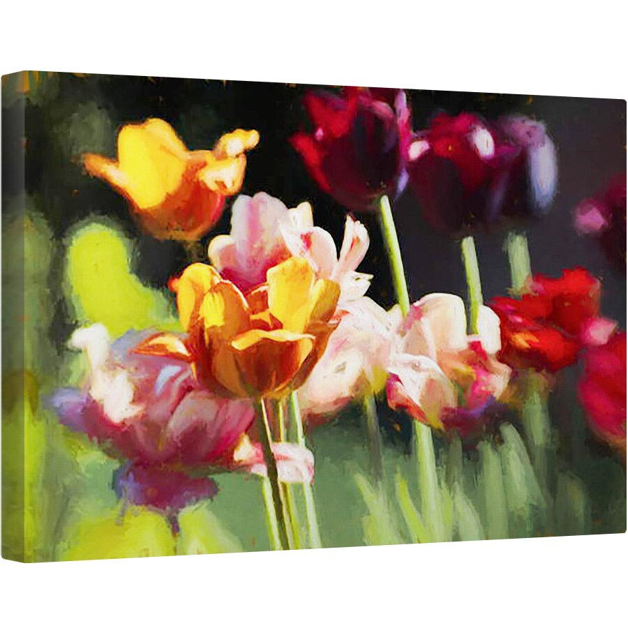 Tablou canvas - Helen White - Camp lalea, 2018, 80 x 120cm