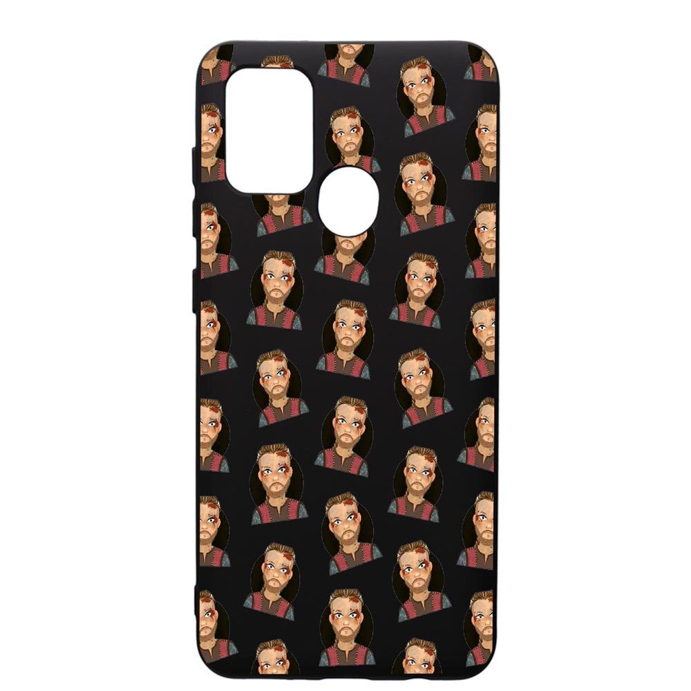 Husa de protectie Samsung Galaxy A21, Vikings, silicon, cu interiorul din material textil, protectie camera, PB453