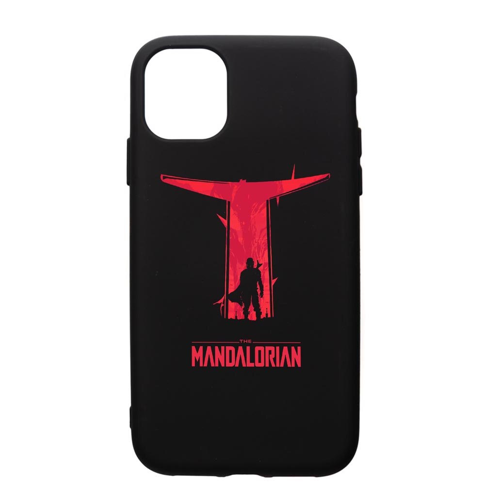 Husa de protectie Apple iPhone 11, Star Wars The Mandalorian, silicon, cu interiorul din material textil, protectie camera, PB458