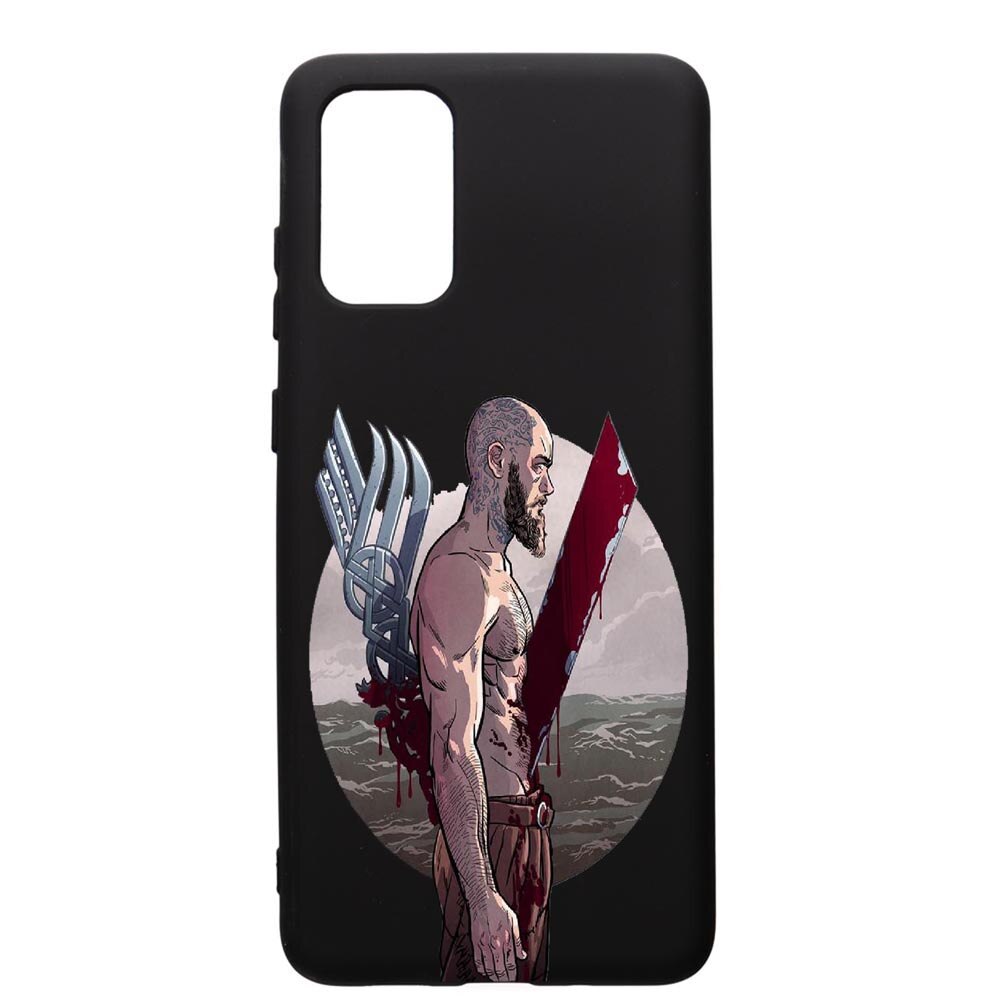Husa de protectie Samsung Galaxy S20 Plus, Vikings Ragnar Lothbrok, silicon, cu interiorul din material textil, protectie camera, PB455