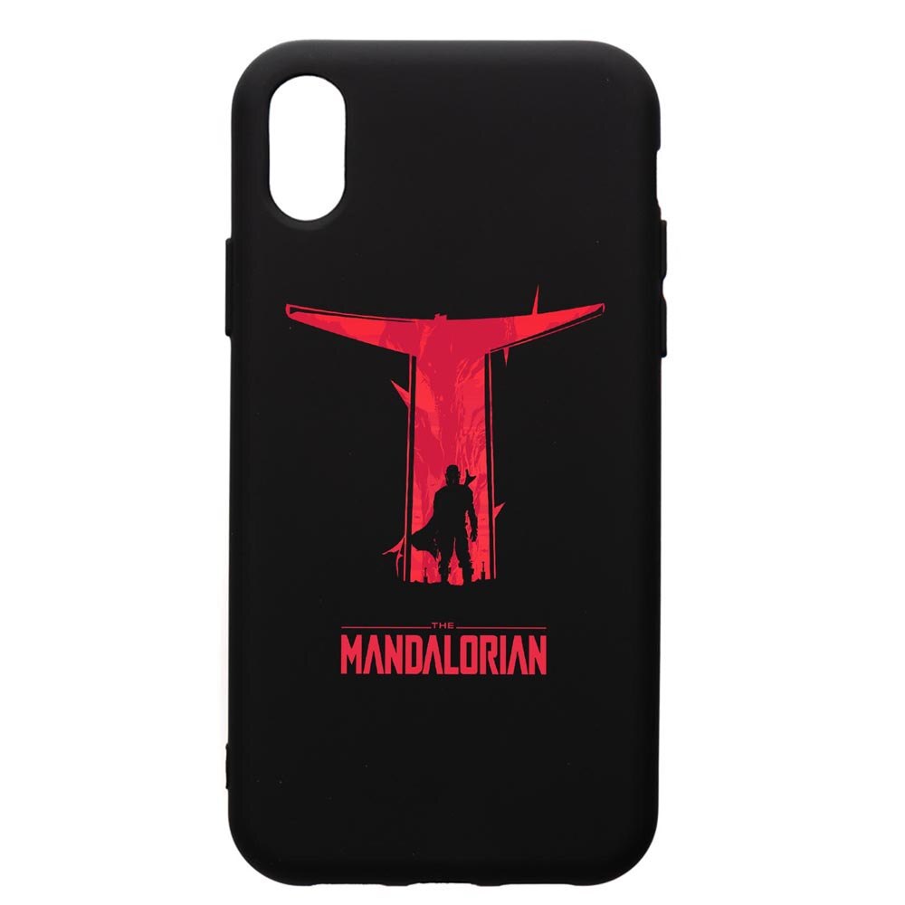 Husa de protectie Xiaomi Redmi 7A, Star Wars The Mandalorian, silicon, cu interiorul din material textil, protectie camera, PB458