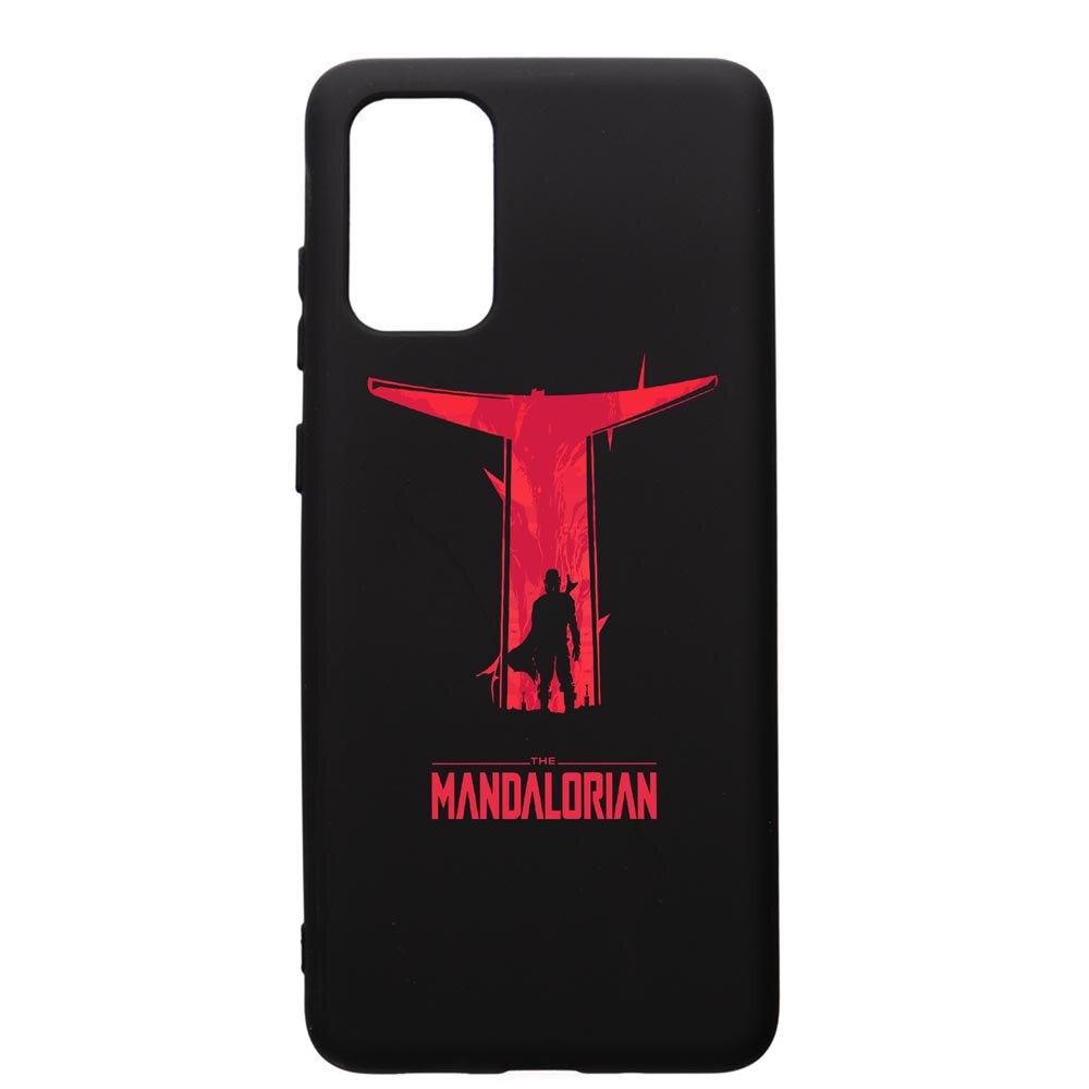 Husa de protectie Samsung Galaxy A51, Star Wars The Mandalorian, silicon, cu interiorul din material textil, protectie camera, PB458