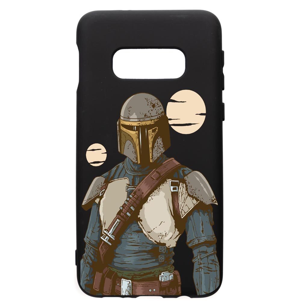 Husa de protectie Samsung Galaxy S10E, Star Wars The Mandalorian, silicon, cu interiorul din material textil, protectie camera, PB461