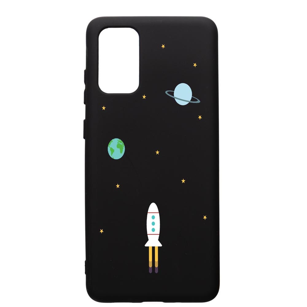 Husa de protectie Samsung Galaxy S20 Plus, Universe, Spacecraft, silicon, cu interiorul din material textil, protectie camera, PB471