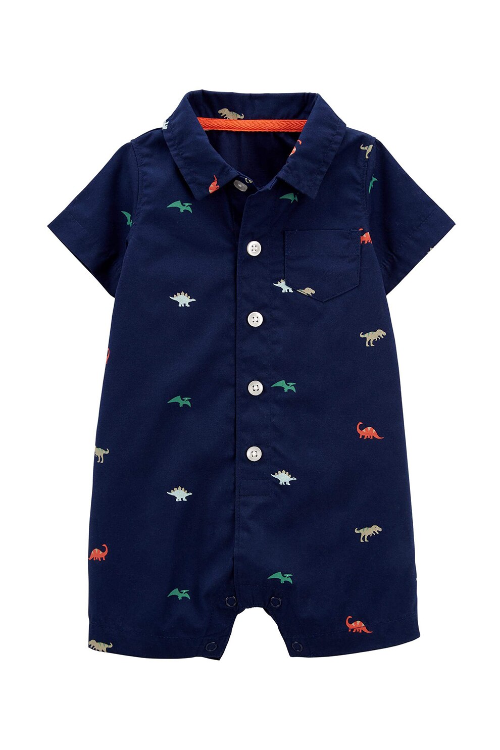 Carter's, Salopeta cu imprimeu cu dinozauri, Bleumarin