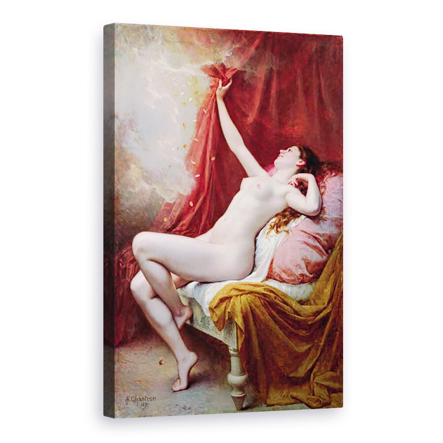 Tablou canvas - Alexandre-Jacques Chantron - Danae, 60 x 90 cm