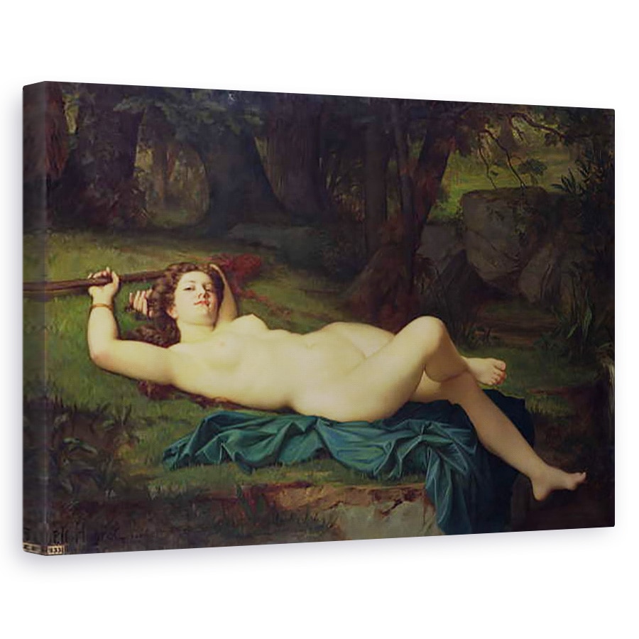Tablou canvas - Pierre Honore Hugrel - Bacchante, 60 x 90 cm