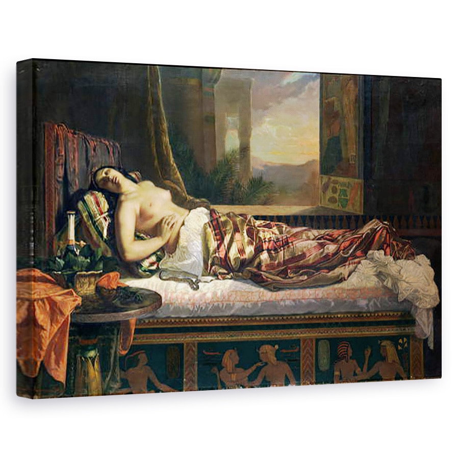 Tablou canvas - German von Bohn - Moartea lui Cleopatra, 60 x 90 cm