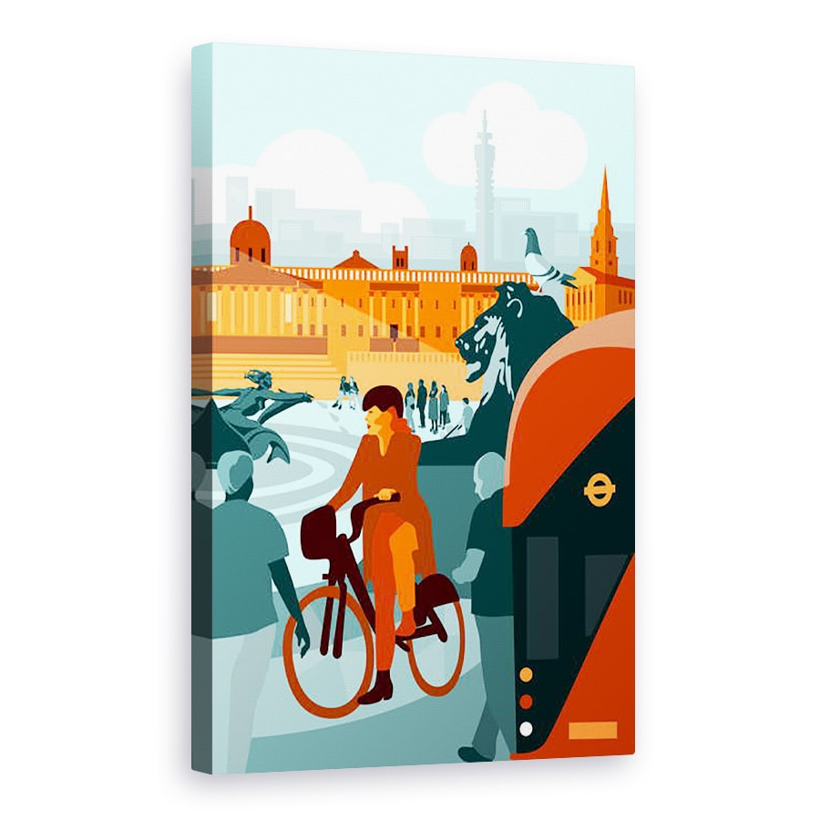 Tablou canvas - Claire Huntley - Trafalgar Square, 80 x 120cm