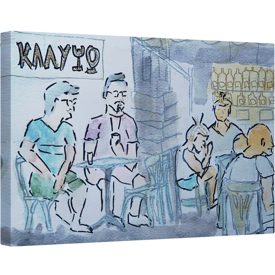 Tablou canvas - Cosima Duggal - Bar Calypso, 80 x 120cm