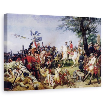 Tablou canvas - Emile Jean Horace Vernet - Batalia de la Fontenoy, 11 mai 1745, 40 x 60 cm Tablou canvas - Emile Jean Horace Vernet - Batalia de la Fontenoy, 11 mai 1745, 40 x 60 cm