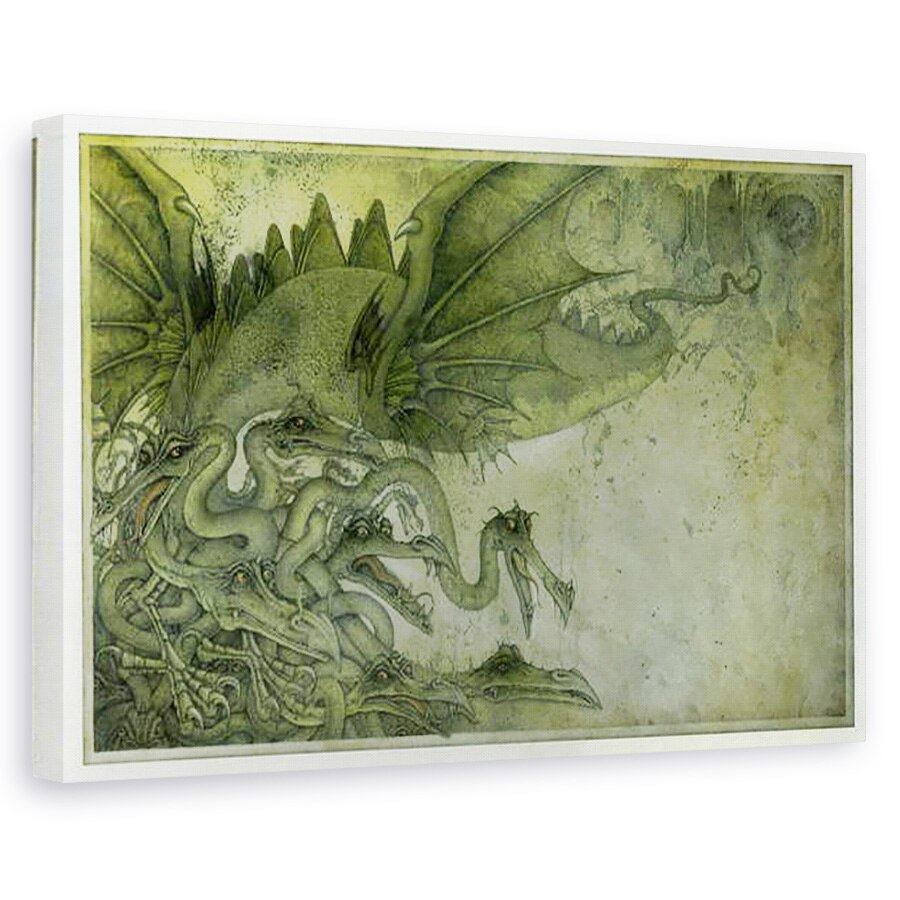 Tablou canvas - Wayne Anderson - O suta de capete Typhon, 1985, 40 x 60 cm