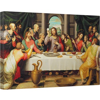 Tablou canvas - Vicente Juan Macip - Cina cea de Taina, 60 x 90 cm Tablou canvas - Vicente Juan Macip - Cina cea de Taina, 60 x 90 cm
