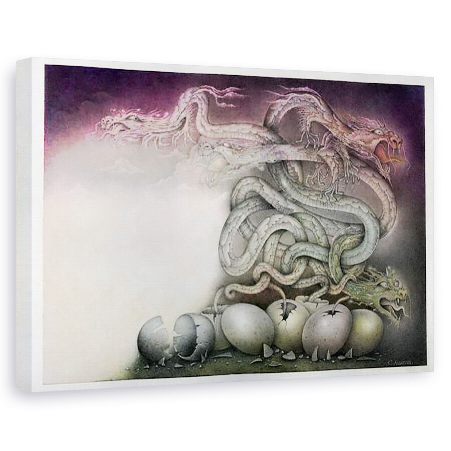 Tablou canvas - Wayne Anderson - Dragon Birth, 1993, 80 x 120cm