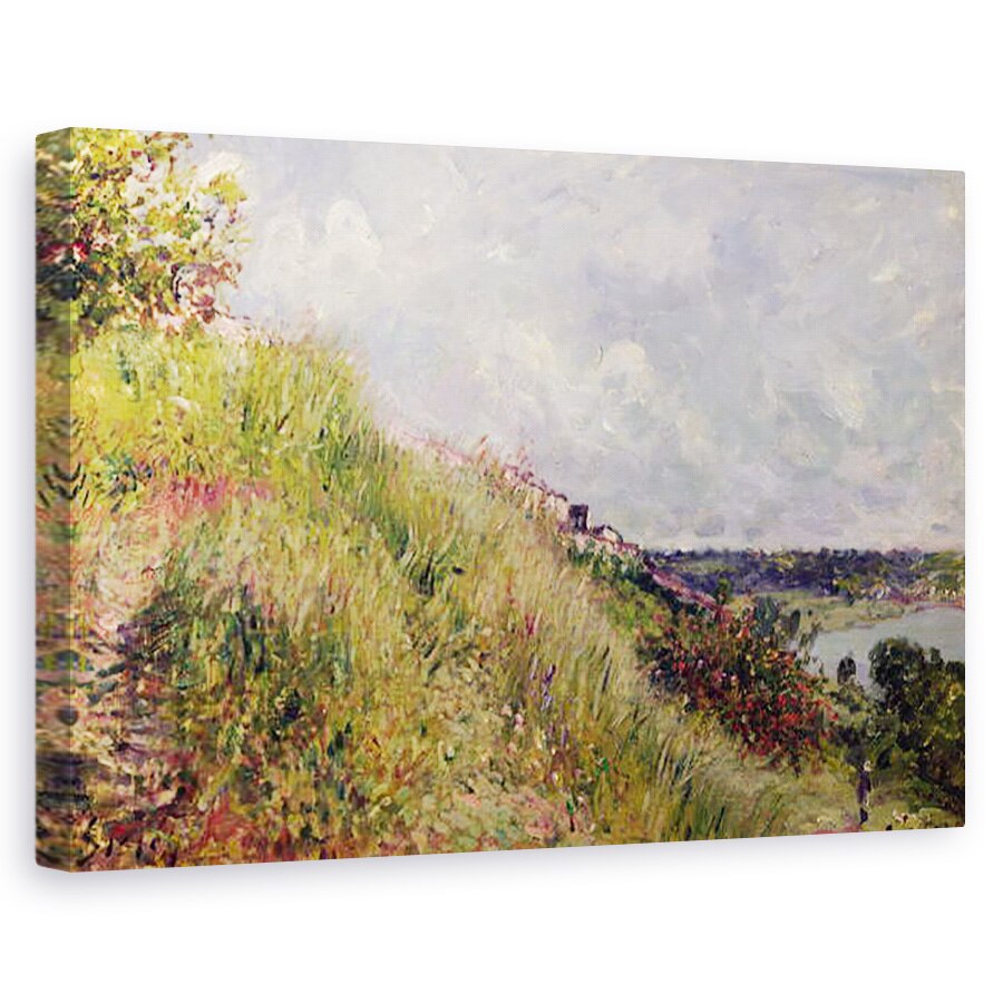 Tablou canvas - Alfred Sisley - Sena, vedere spre pantele By, 40 x 60 cm