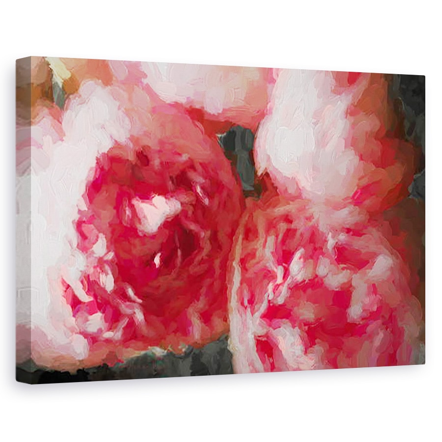 Tablou canvas - Helen White - Bujori roz, 2018, 80 x 120cm