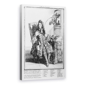Tablou canvas - Scoala franceza - Satiric desen animat lampooning Ludovic al XIV-lea, 80 x 120cm Tablou canvas - Scoala franceza - Satiric desen animat lampooning Ludovic al XIV-lea, 80 x 120cm