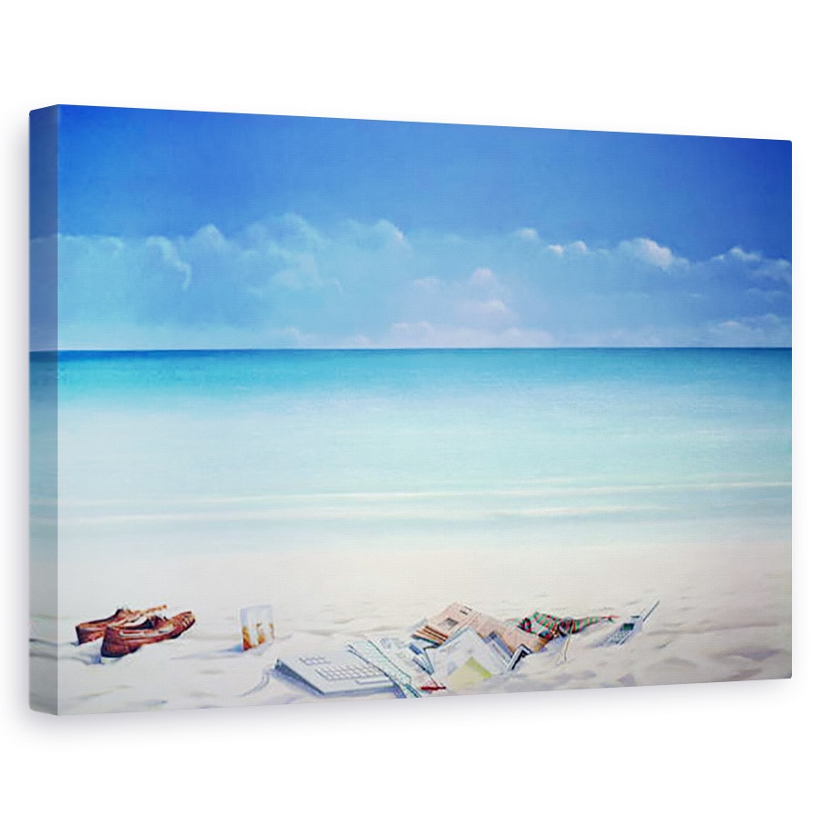 Tablou canvas - Lincoln Seligman - Broker de plaja, 60 x 90 cm