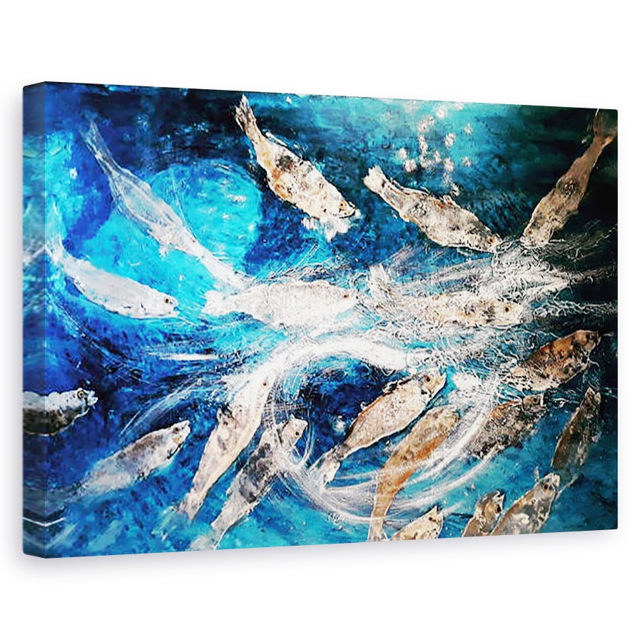 Tablou canvas - jocasta shakespeare - Pas de mare, 60 x 90 cm