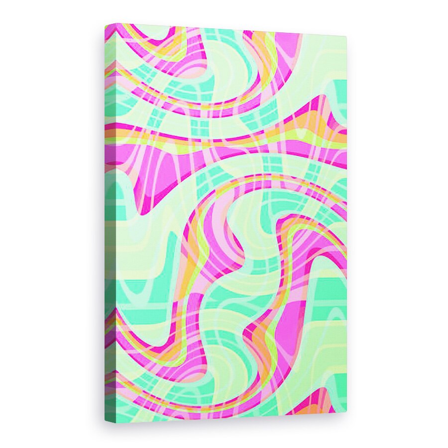 Tablou canvas - Louisa Hereford - Valuri Crazy, 40 x 60 cm