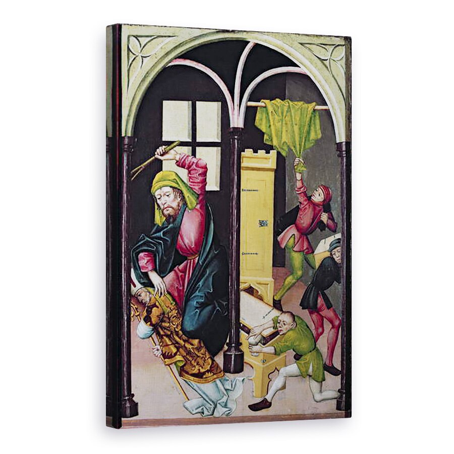 Tablou canvas - Master of Janosret - Altarul Sfantului Nicolae, 60 x 90 cm