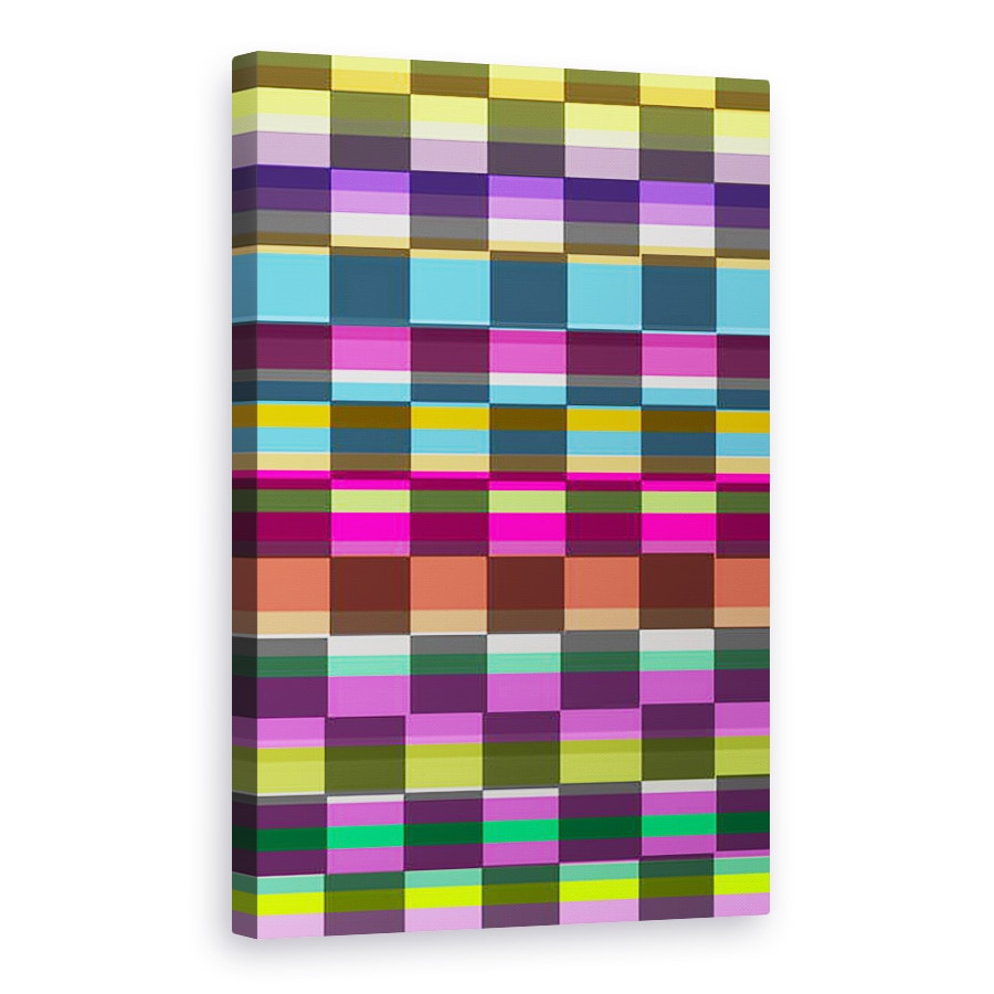 Tablou canvas - Louisa Hereford - Cuburi colorate, 60 x 90 cm