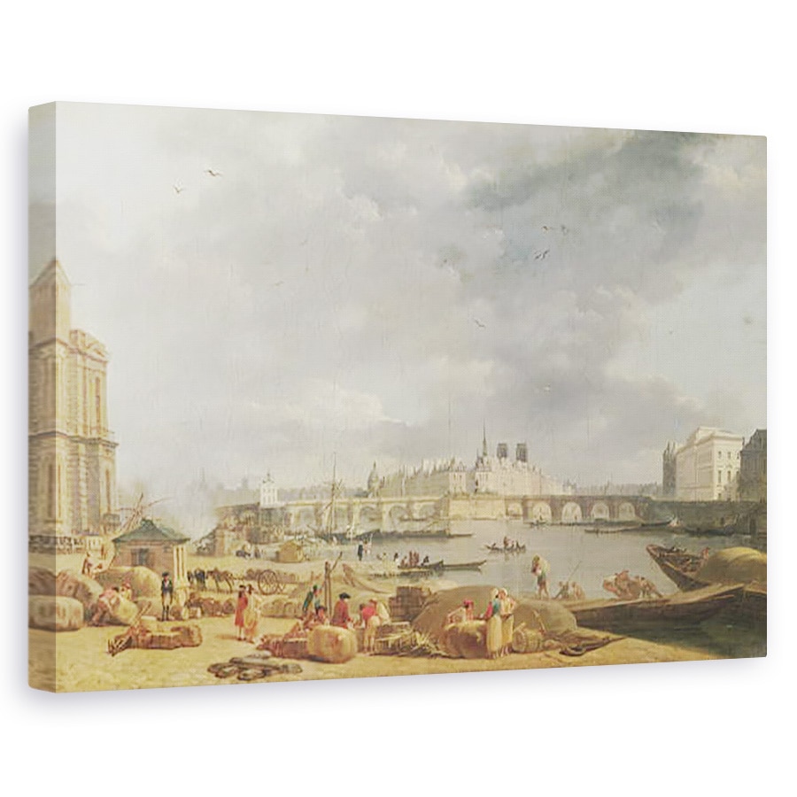 Tablou canvas - Alexandre Jean Noel - The Vert Galant, 60 x 90 cm