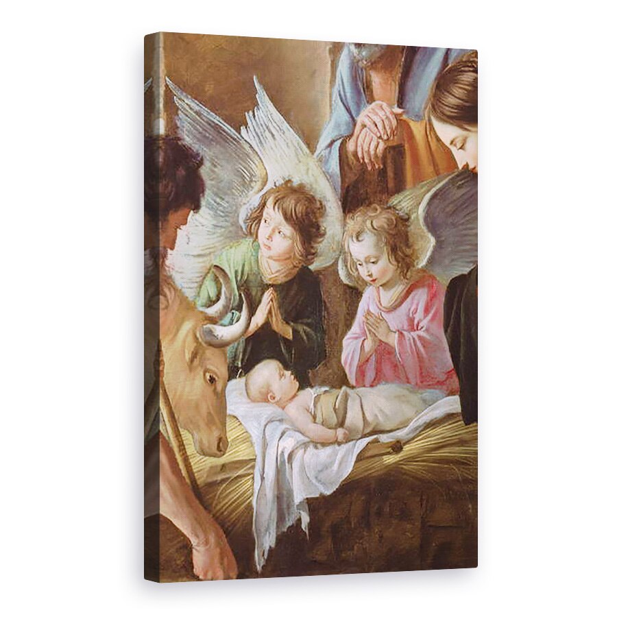 Tablou canvas - Antoine and Louis Le Nain - Adorarea Pastorilor, 40 x 60 cm