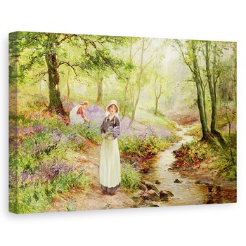 Tablou canvas - Ernest Walbourn - Poiana Bluebell, 80 x 120cm Tablou canvas - Ernest Walbourn - Poiana Bluebell, 80 x 120cm