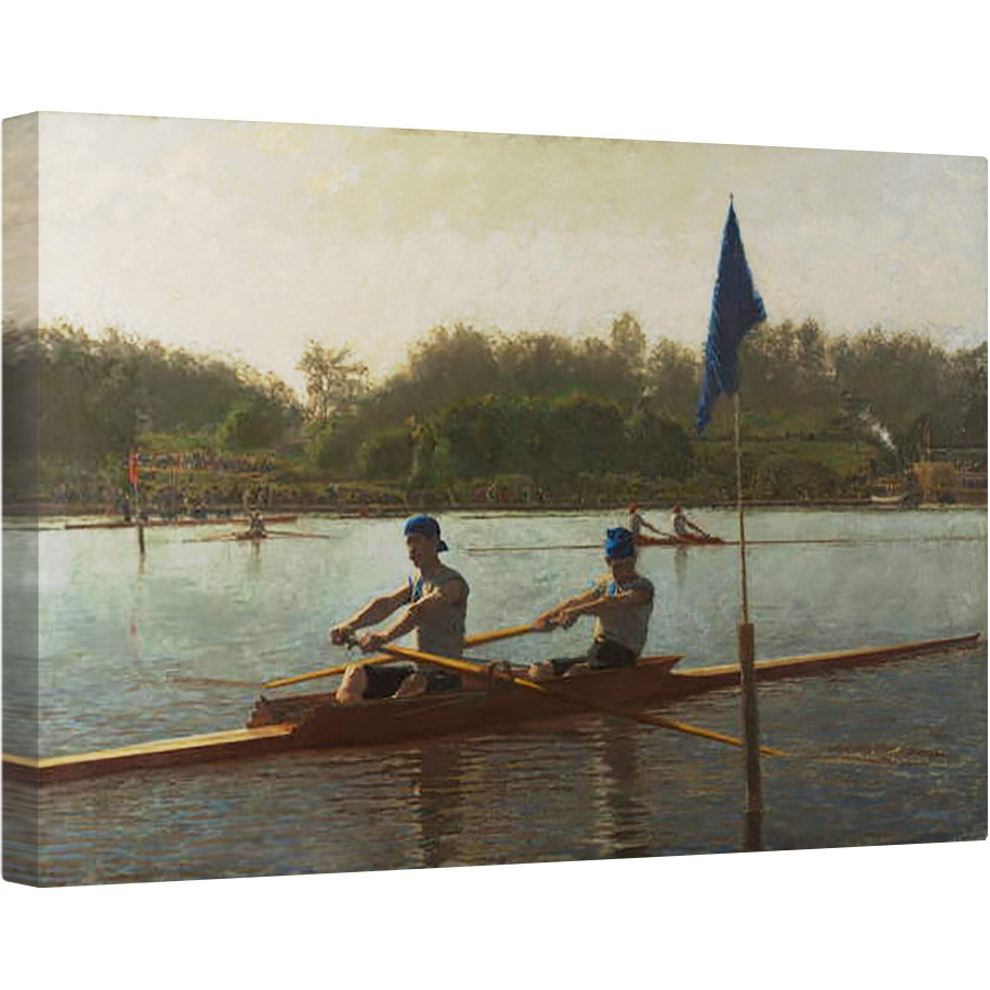 Tablou canvas - Thomas Cowperthwait Eakins - Brothers Biglin cotitura miza, 60 x 90 cm