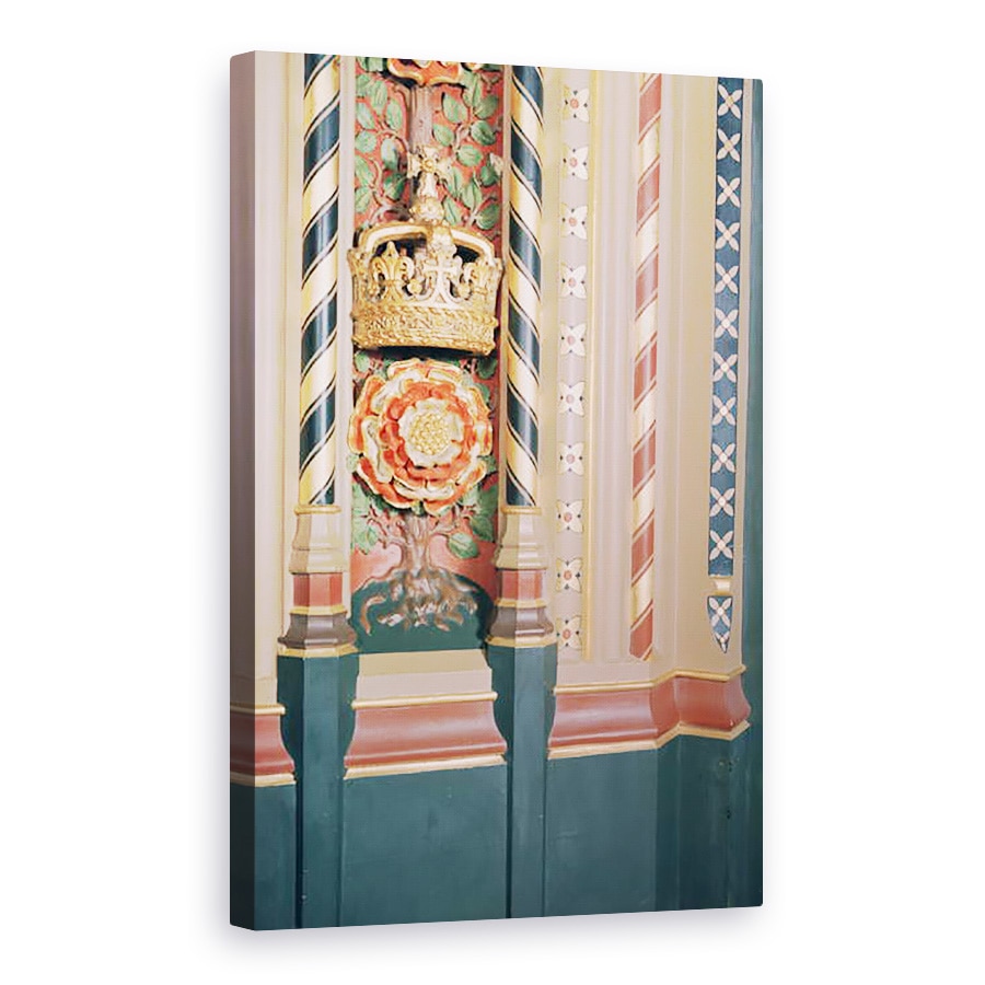 Tablou canvas - Charles Barry - Detaliu al arhitecturii usilor in Galeria Regala, 40 x 60 cm