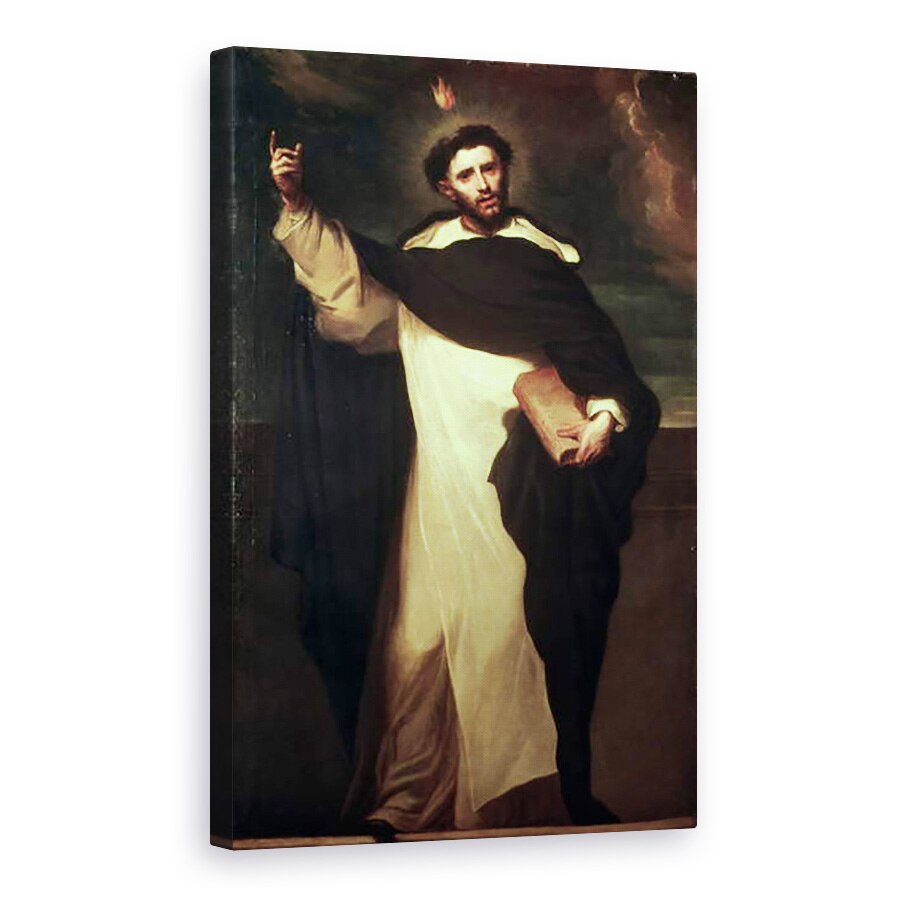 Tablou canvas - Don Juan Carreno de Miranda - St. Dominic, 60 x 90 cm