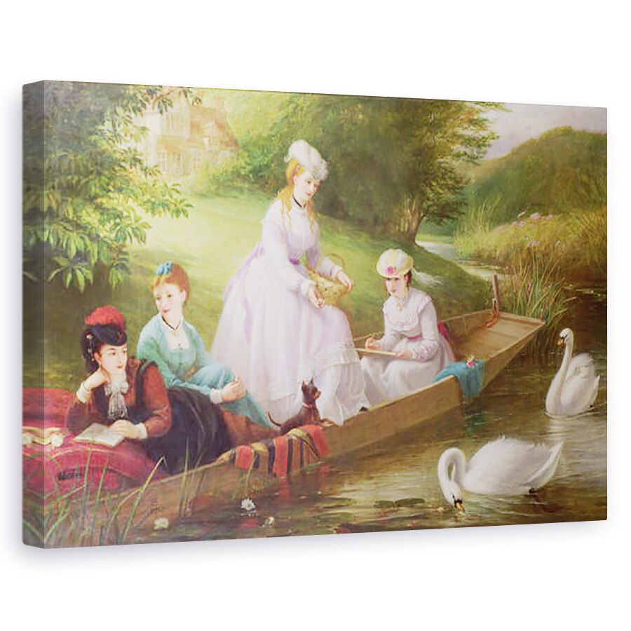 Tablou canvas - Thomas Brooks - Lebedele Tamisa, 40 x 60 cm