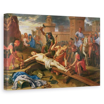 Tablou canvas - Philippe de Champaigne - The Crucifixion, 40 x 60 cm Tablou canvas - Philippe de Champaigne - The Crucifixion, 40 x 60 cm