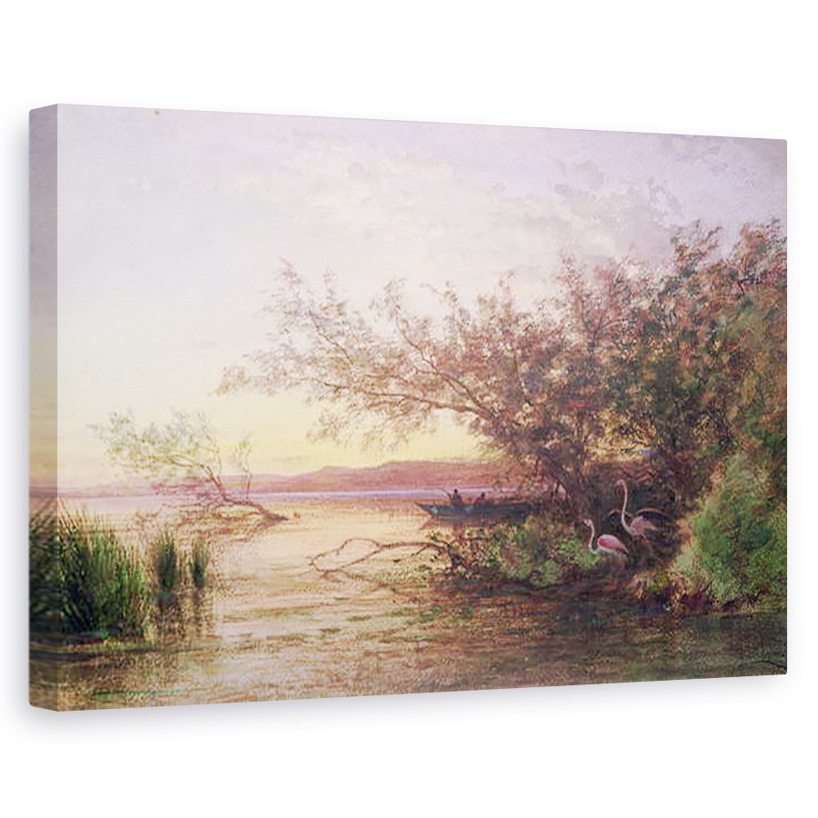 Tablou canvas - Felix Ziem - Sunset, 60 x 90 cm