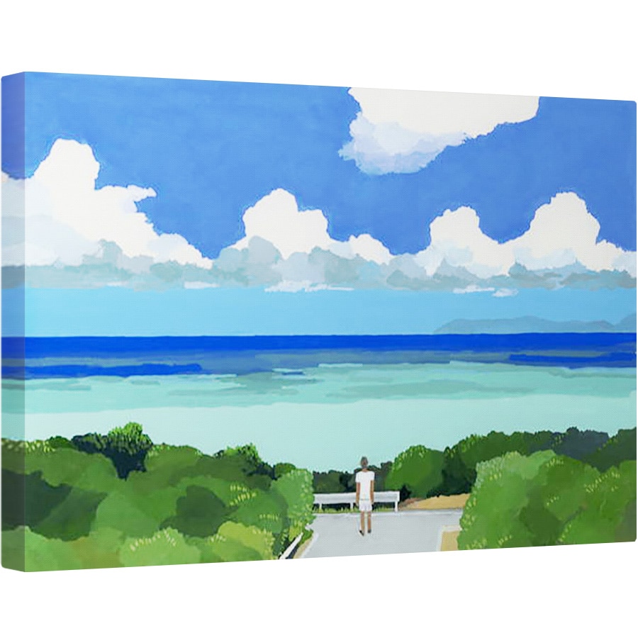 Tablou canvas - Hiroyuki Izutsu - Marea Okinawa, 80 x 120cm