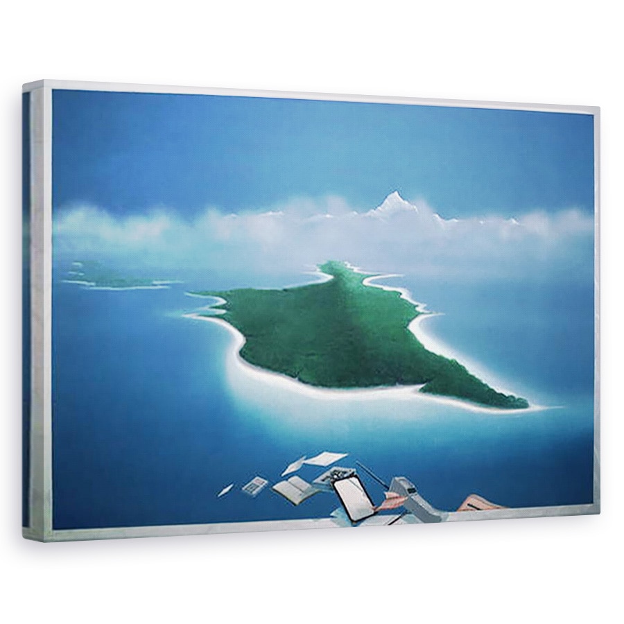 Tablou canvas - Lincoln Seligman - Afaceri de calatorie V, 40 x 60 cm